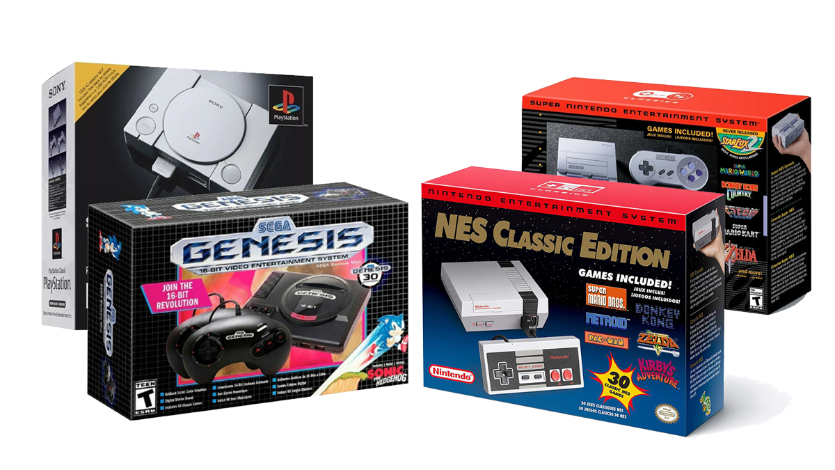 Example photo of Pre-Modded Mini Consoles